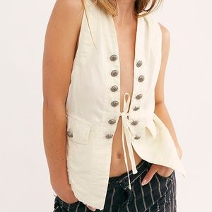 Free people vest NWT